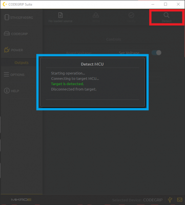 detect MCU