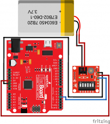 RedBoard w/out Protection Diode and Pull-Down Resistor