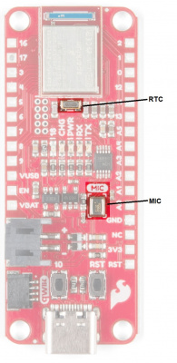 PDM Microphone and RTC on RedBoard Artemis Thing Plus