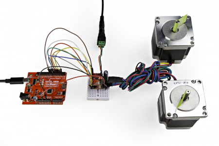 Two Mini Stepper Motor Drivers