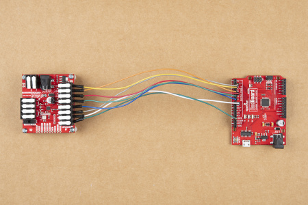 microcontroller connections to the ProDriver