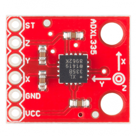 SparkFun Triple Axis Accelerometer Breakout - ADXL335 - SEN-09269 ...