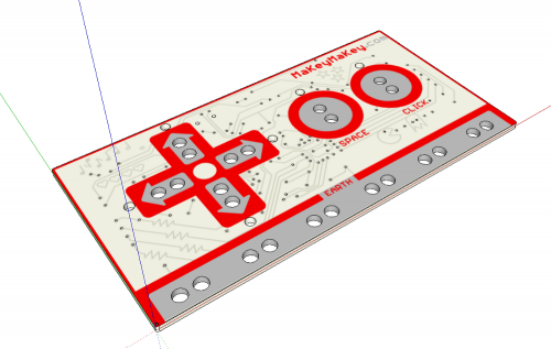 MaKey MaKey EagleUP SketchUp Model