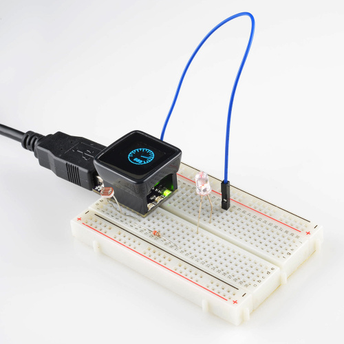 uView attached to a photocell