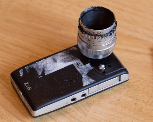 Kodak with lens
