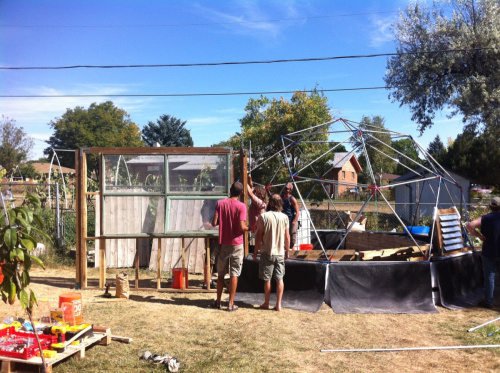 geodesic dome greenhouse