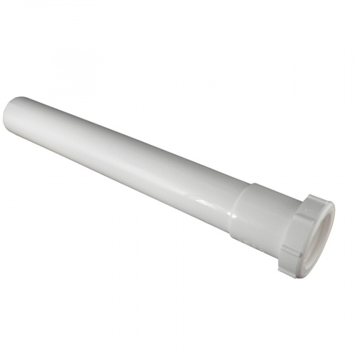 a picture of a plastic slip-joint extension for a sink