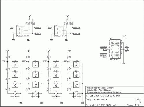 Keyboard Schematic