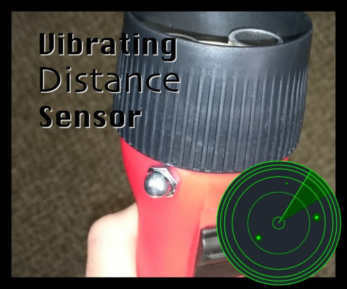vibrating distance sensor