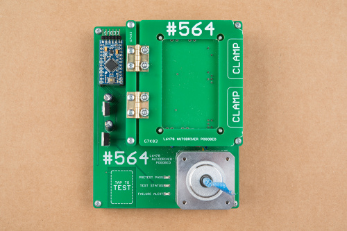 Testbed with pro mini as controller and more modular design approach