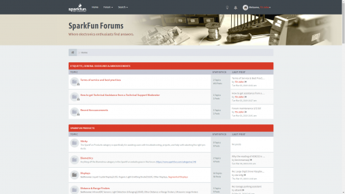 New forums theme