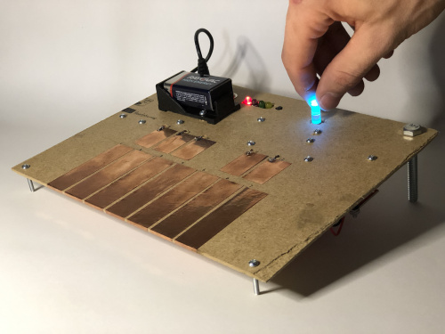 The finished Qwiic SoundBoard