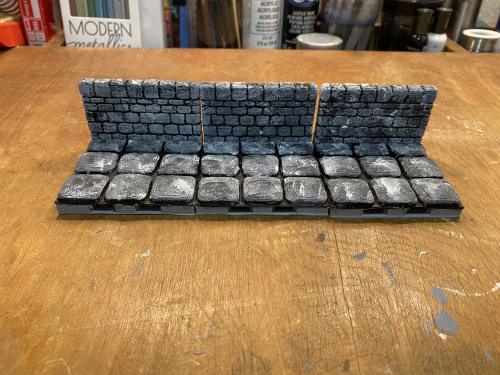 Assembled 3x3 Wall Tiles