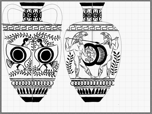 Vase drawings