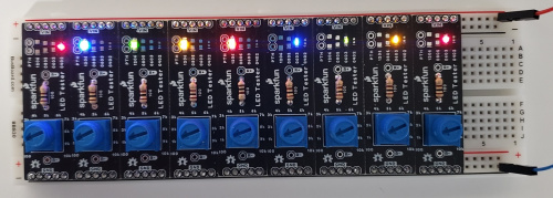 Assembled LED Testers