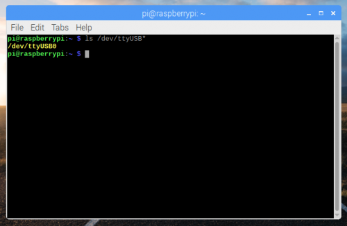 Raspbian CLI Command Entry