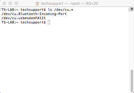 Mac OSX CLI Command Entry