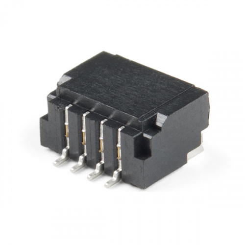 Qwiic JST Connector - SMD 4-pin (Horizontal)