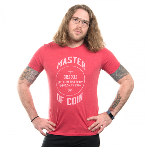 Master of Coin Shirt - Large (Red)