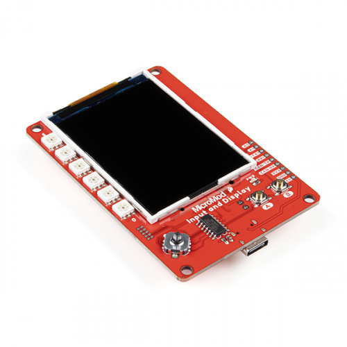 SparkFun MicroMod输入和显示载体板