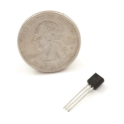 Transistor - NPN, 60V 200mA (2N3904)