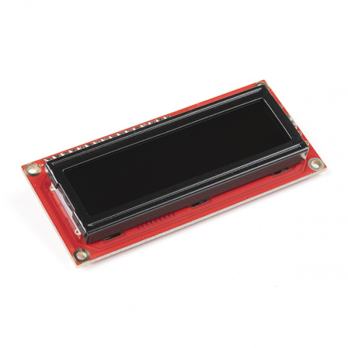 SparkFun Basic 16x2 Character LCD - White on Black, 5V (with Headers)