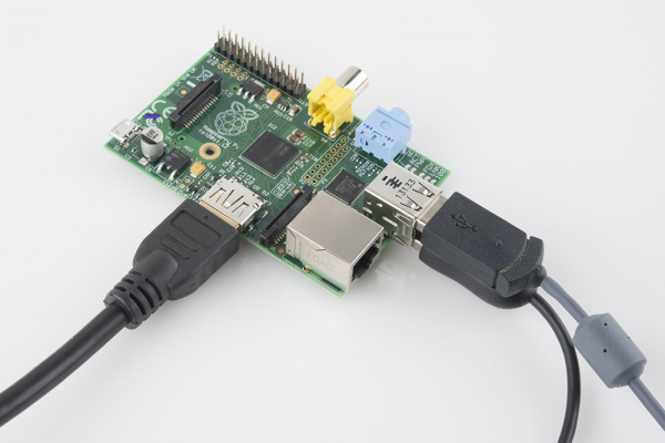 USB connected to Pi