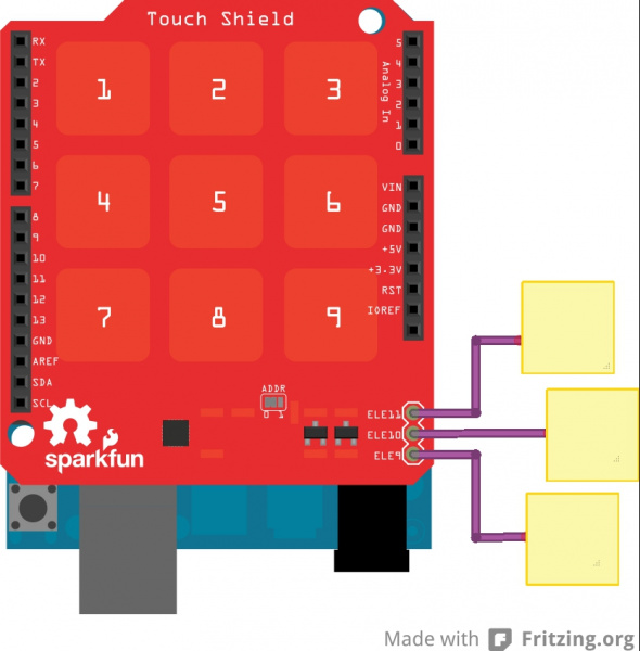 Touch Shield Hookup