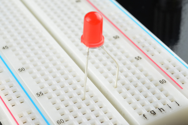 LED in Breadboard