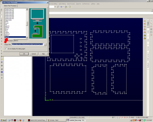 Export tool paths