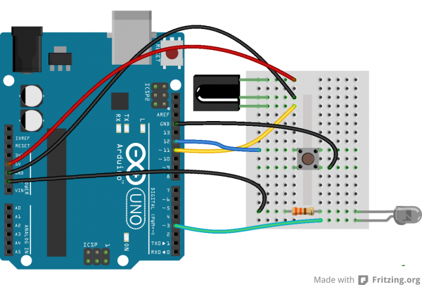 Example 2 fritzing diagram