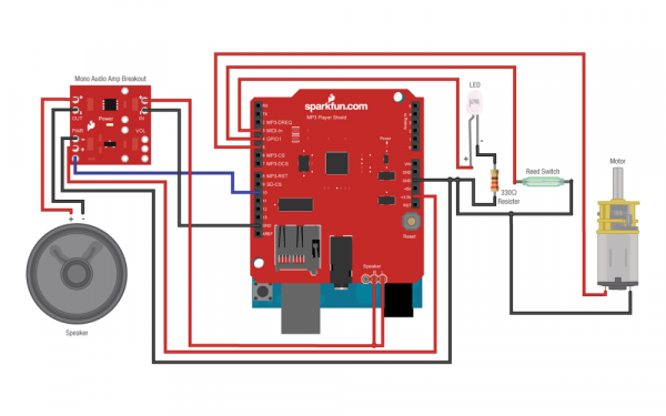 9V Battery Holder - PRT-10512 - SparkFun Electronics