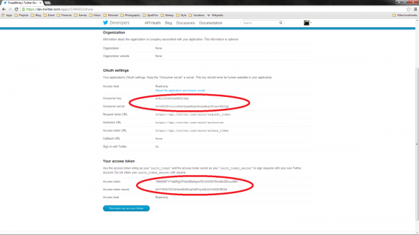 Copy access tokens