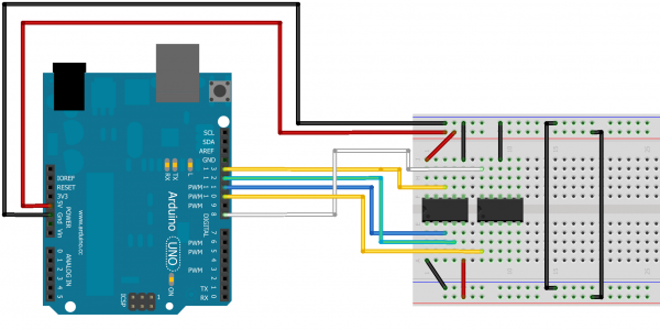 Breadboard to AutoDriver