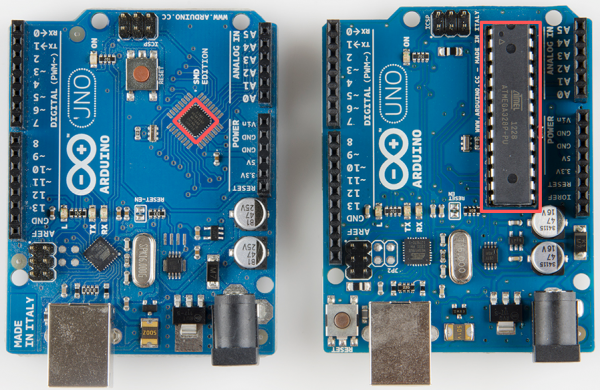 Arduino Uno SMD vs PTH