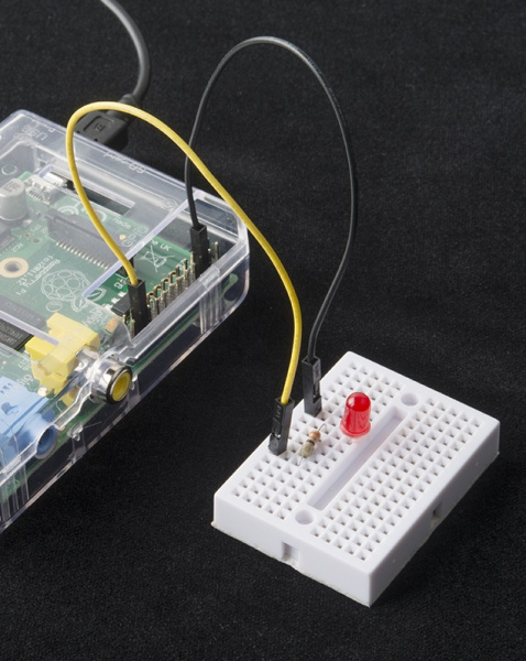 Raspberry Pi GPIO to LED