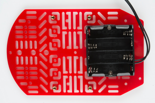 All 4 stands on the top chassis piece