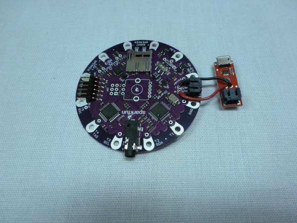 charge board soldered