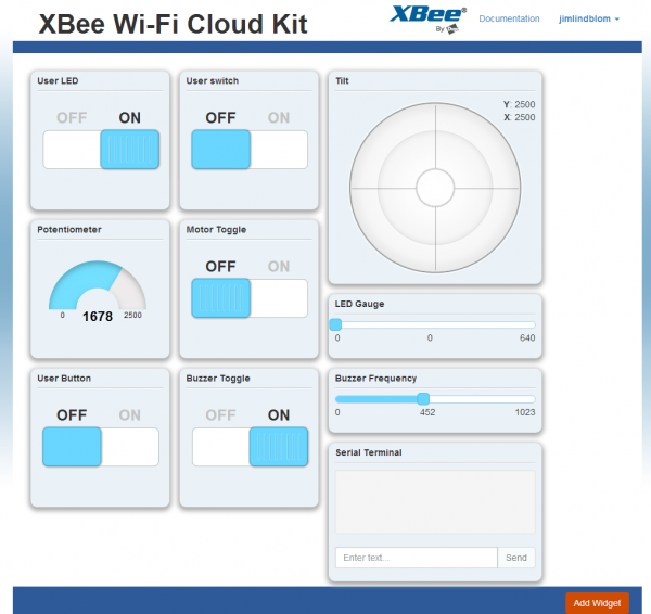 XBee Cloud Kit App