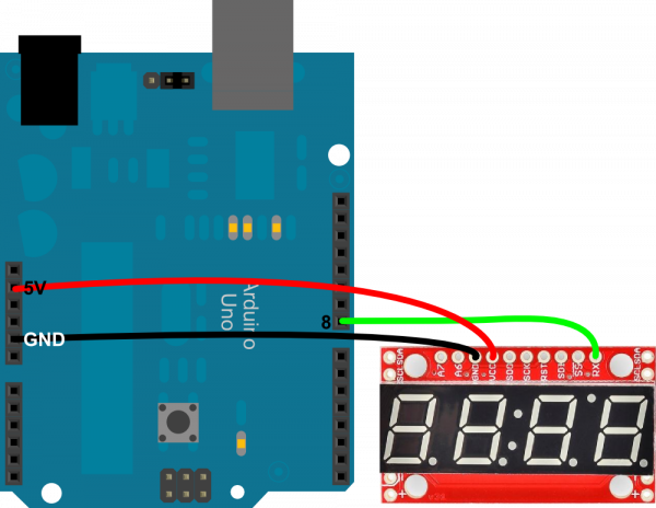 Example 1 Fritzing Diagram