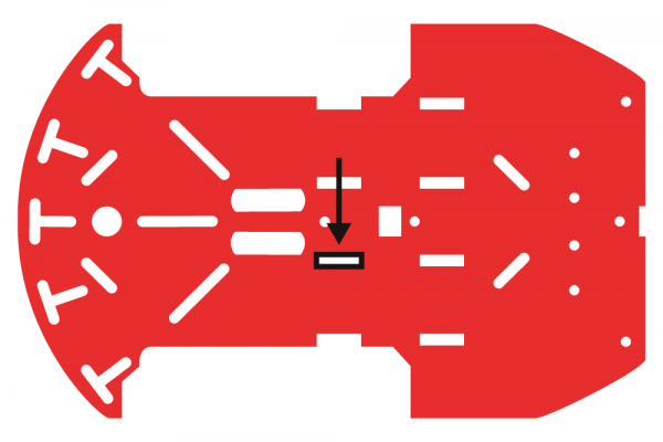 Bottom chassis motor graphic