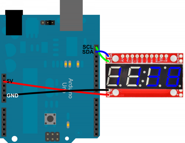 I2C hookup example