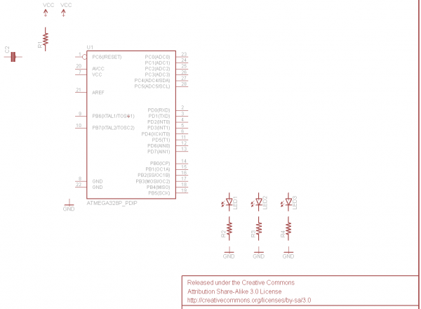 Microcontroller circuit added