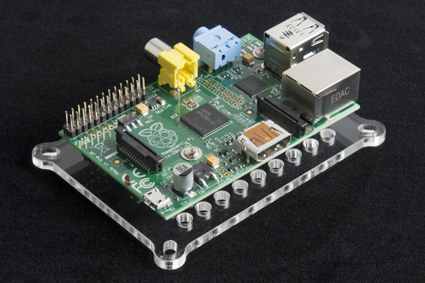 Raspberry Pi in BrickPi case