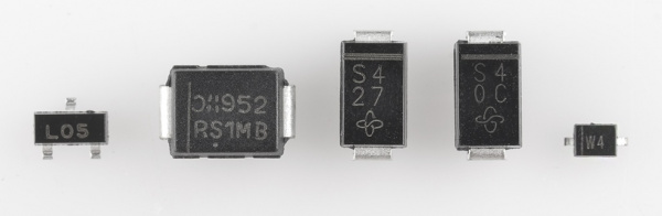 Một số điốt SMD