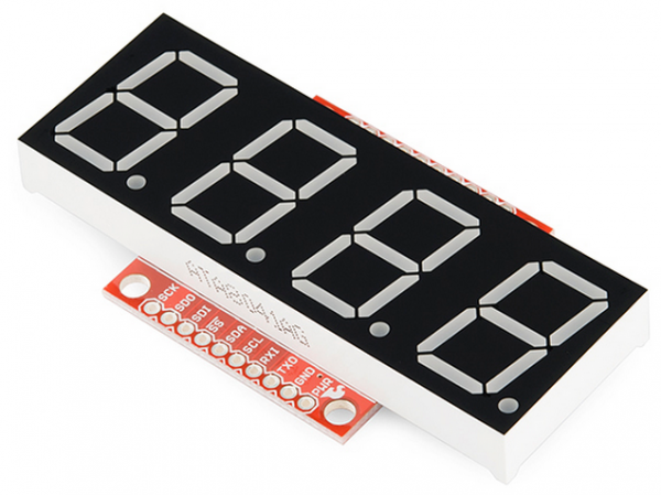 OpenSegment 7-segment serial display