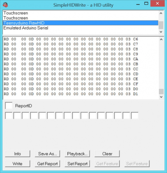 HID Packets changing with analog value