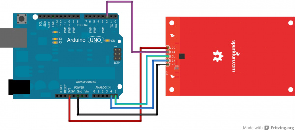 MPR121 Keypad Hookup