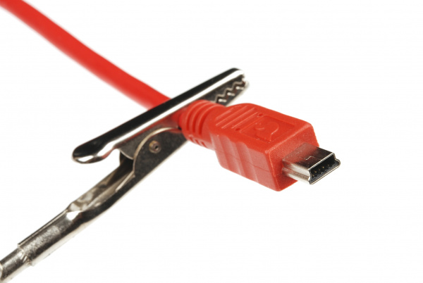 USB-Mini male connector