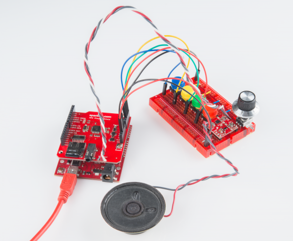 Circuit hookup example